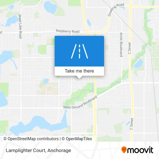 Lamplighter Court map