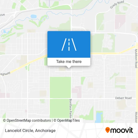 Lancelot Circle map