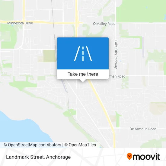 Landmark Street map