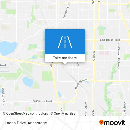 Laona Drive map