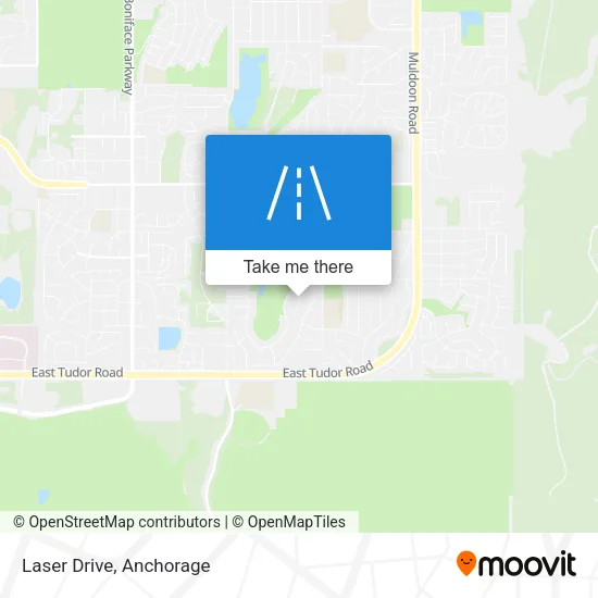 Laser Drive map