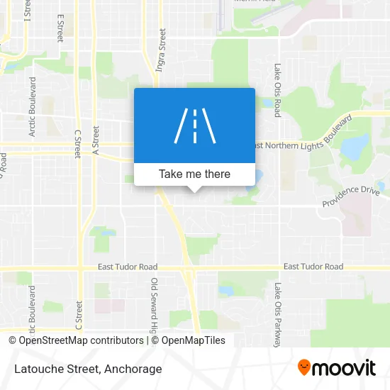 Latouche Street map