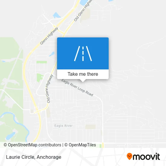 Laurie Circle map