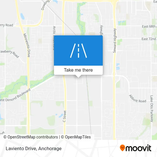Laviento Drive map