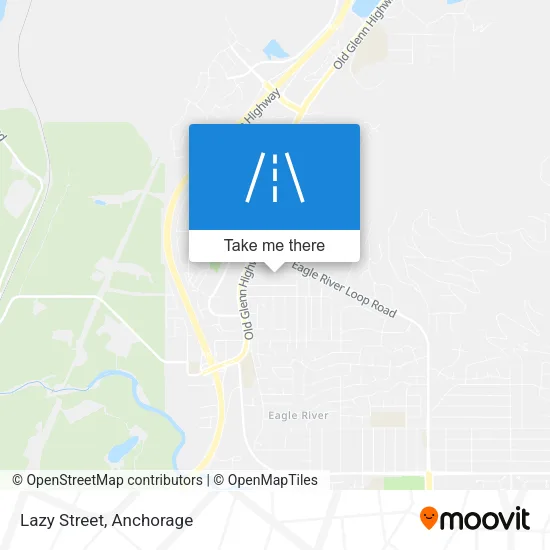 Lazy Street map