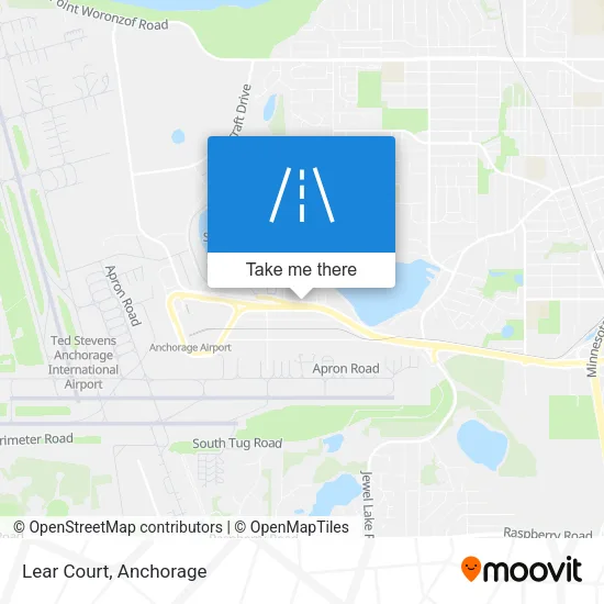 Lear Court map