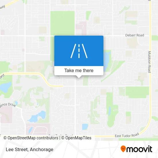 Lee Street map