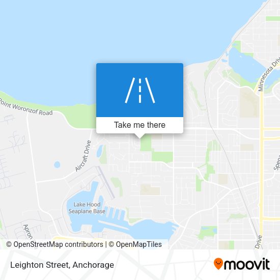 Mapa de Leighton Street