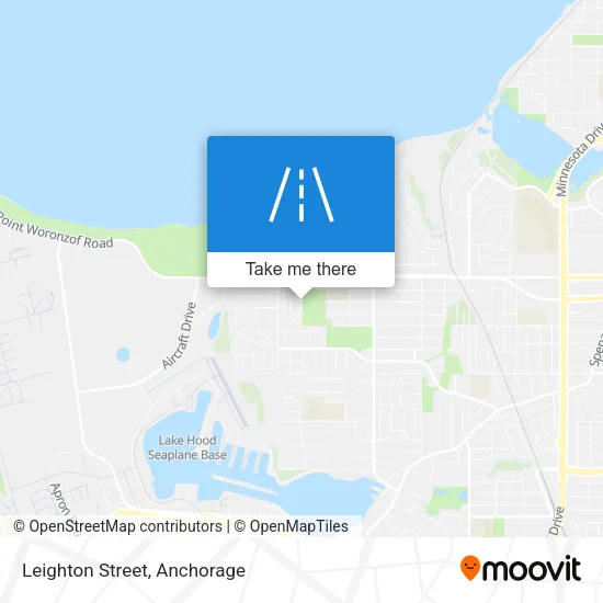 Leighton Street map