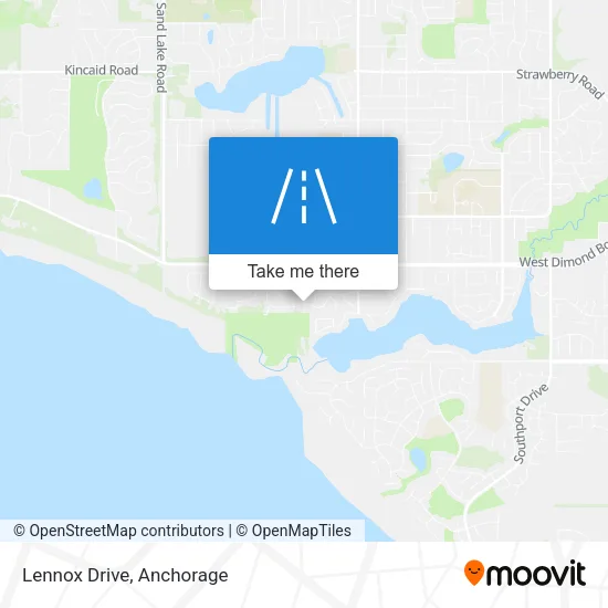 Lennox Drive map