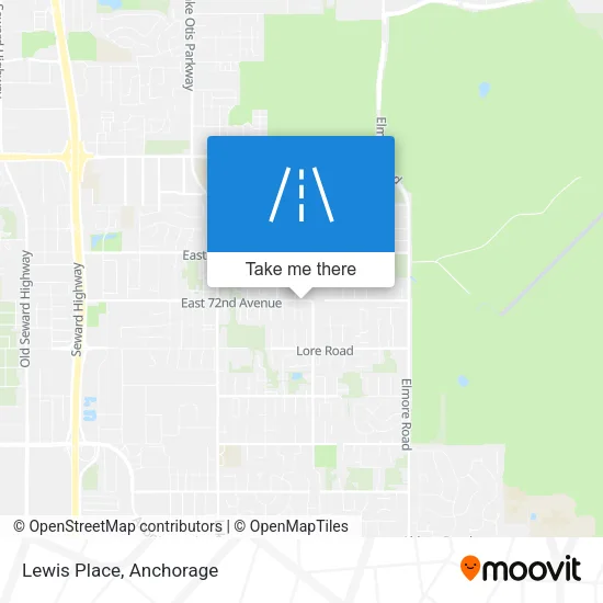 Lewis Place map