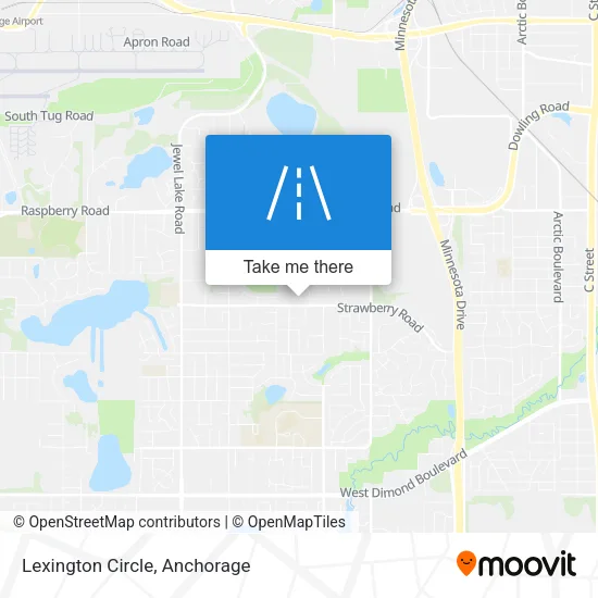 Lexington Circle map