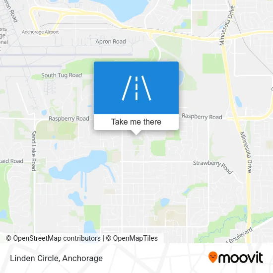 Mapa de Linden Circle