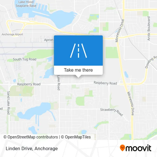 Linden Drive map