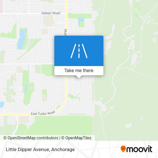 Little Dipper Avenue map