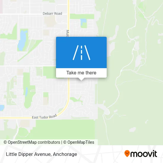 Little Dipper Avenue map