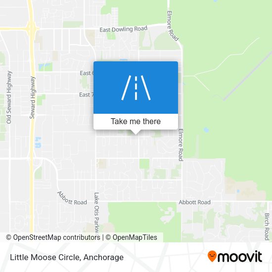 Mapa de Little Moose Circle