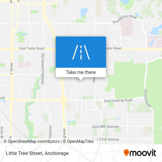 Mapa de Little Tree Street