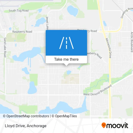 Lloyd Drive map