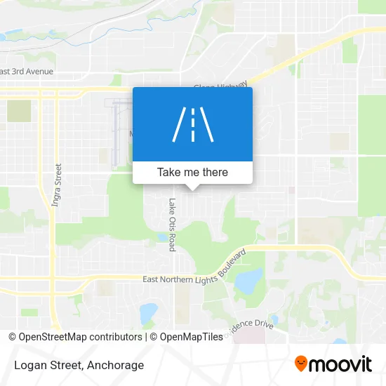 Logan Street map