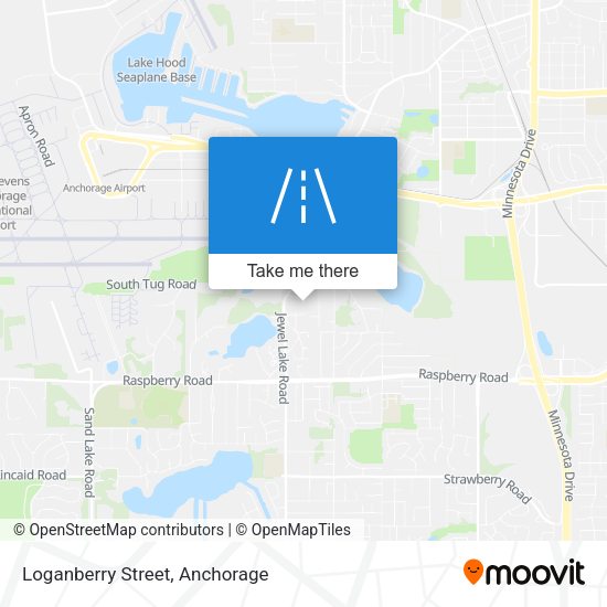 Loganberry Street map