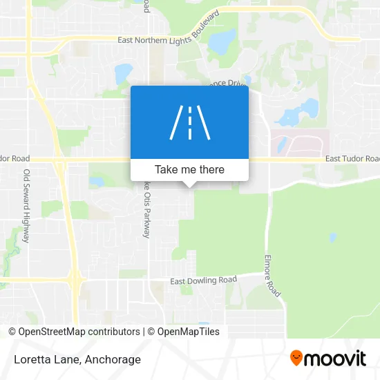 Loretta Lane map