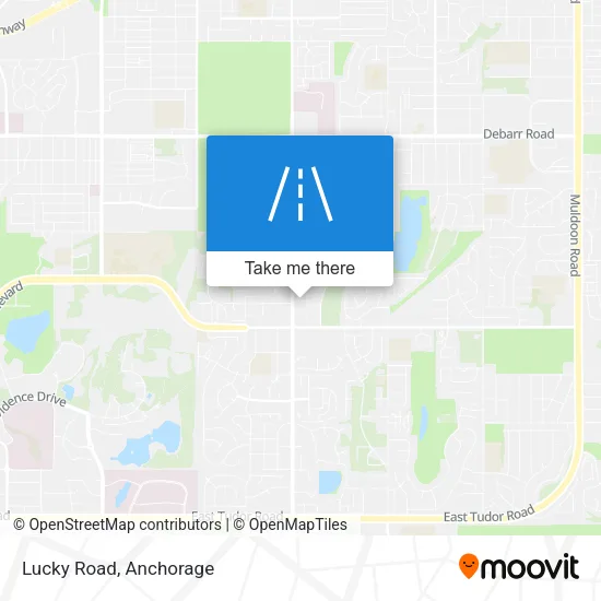 Lucky Road map