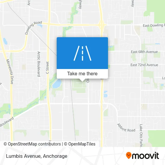 Lumbis Avenue map