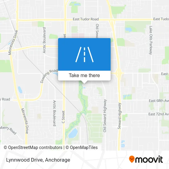 Lynnwood Drive map