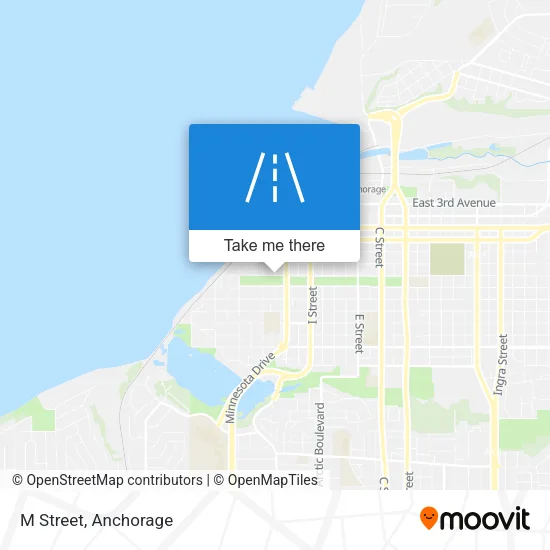 M Street map