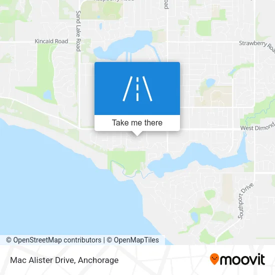 Mac Alister Drive map