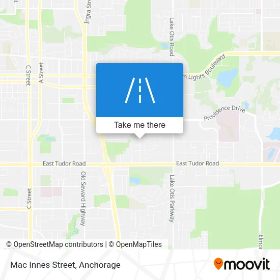 Mac Innes Street map