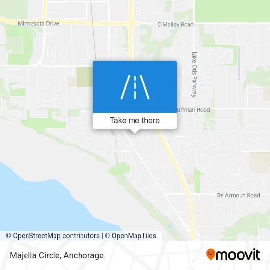 Majella Circle map