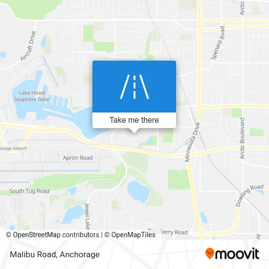Malibu Road map