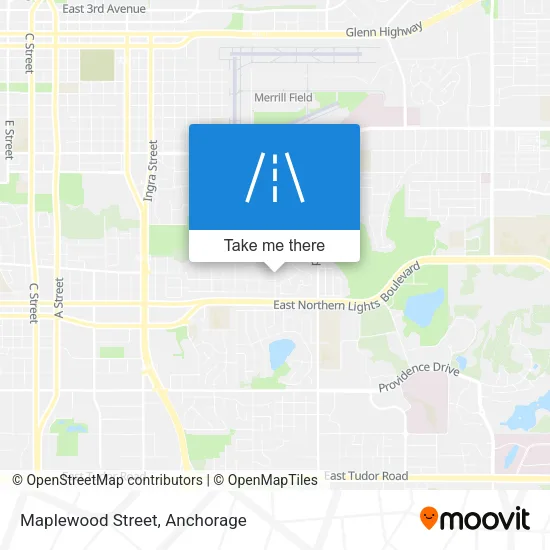 Maplewood Street map