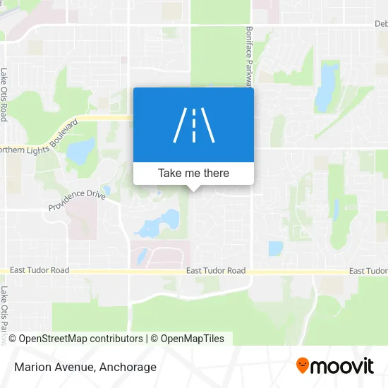 Marion Avenue map