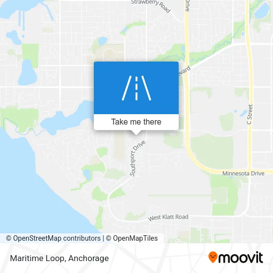 Maritime Loop map