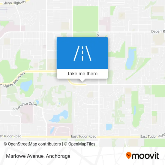 Marlowe Avenue map