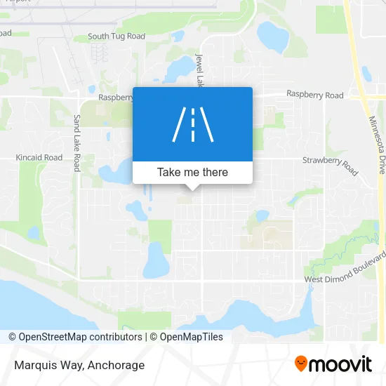 Marquis Way map