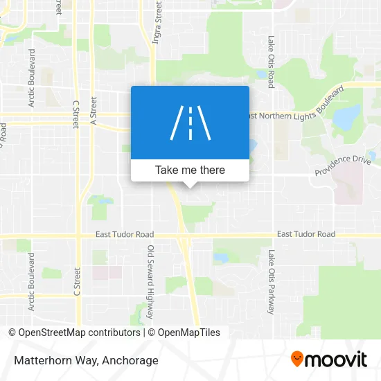Matterhorn Way map