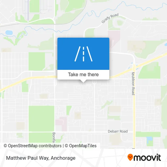 Matthew Paul Way map