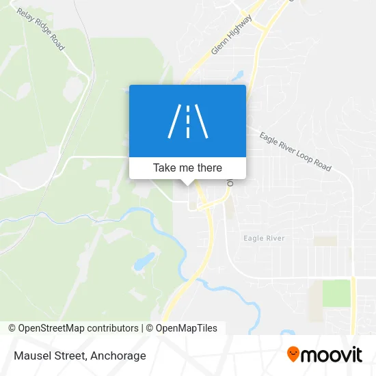 Mausel Street map