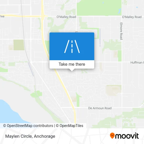 Maylen Circle map