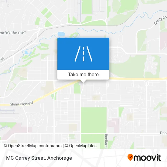 MC Carrey Street map