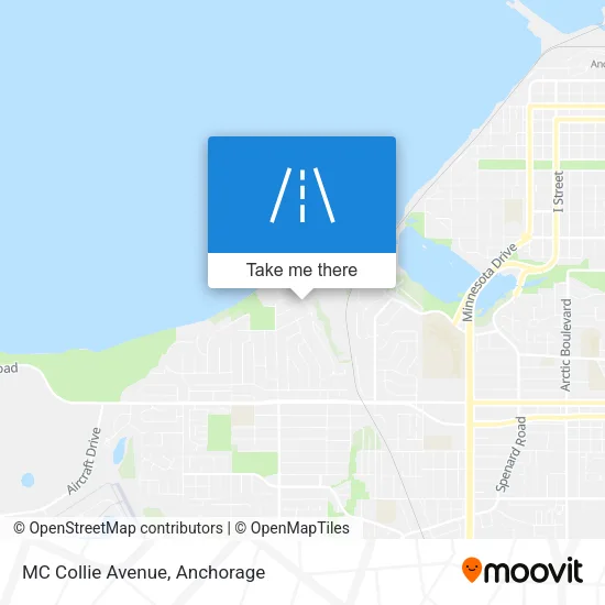 Mapa de MC Collie Avenue
