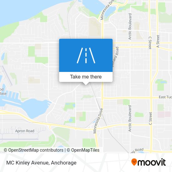 MC Kinley Avenue map