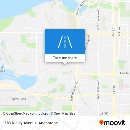 MC Kinley Avenue map