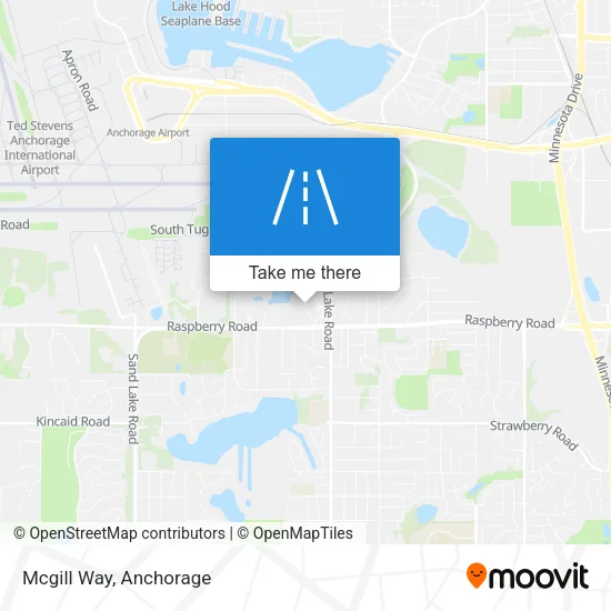 Mcgill Way map