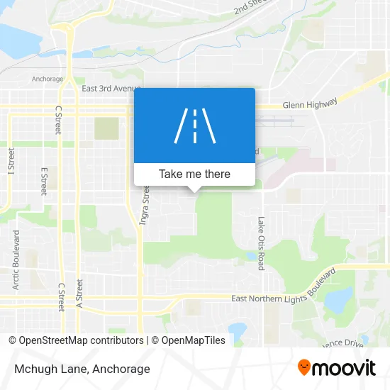 Mchugh Lane map