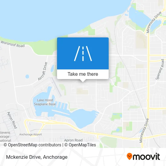 Mckenzie Drive map